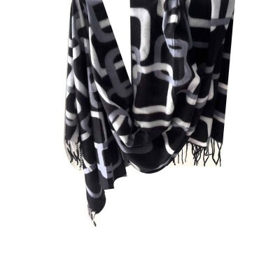 Cachecol Elos Preto 9152