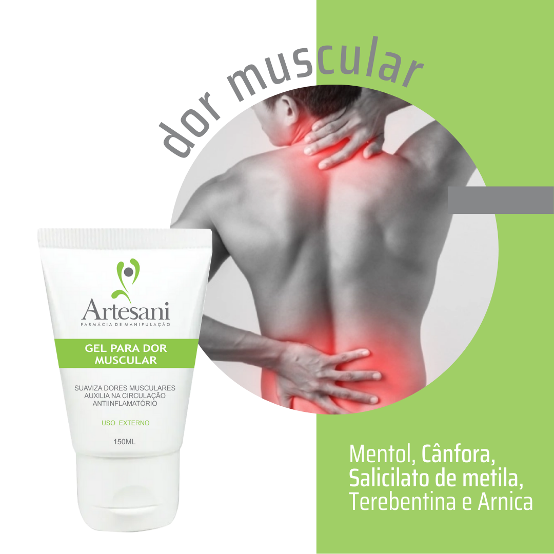 Gel para Dor Muscular