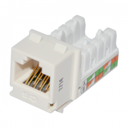 Conector Fêmea RJ45 Keystone Jack GigaLan CAT.6 Standard Furukawa