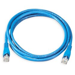 Patch Cord Cat.6 de 1,5mt na cor Azul Maxi Telecom