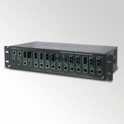 Chassi para conversor de mídia padrão 19 pra Rack MC-1500R Planet
