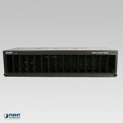 Chassi para conversor de mídia padrão 19 pra Rack MC-1500 Planet