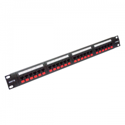 Patch Panel 24 portas Categoria 6 Gigalan Furukawa