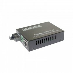 Conversor de Mídia Fast Ethernet 10/100 (MM - SC) para 2km DC World