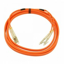 Cordão Óptico Duplex MM 62,5/125 LC-LC 2,5mt