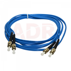 Cordão Óptico Duplex SM ST-ST 2,5mt