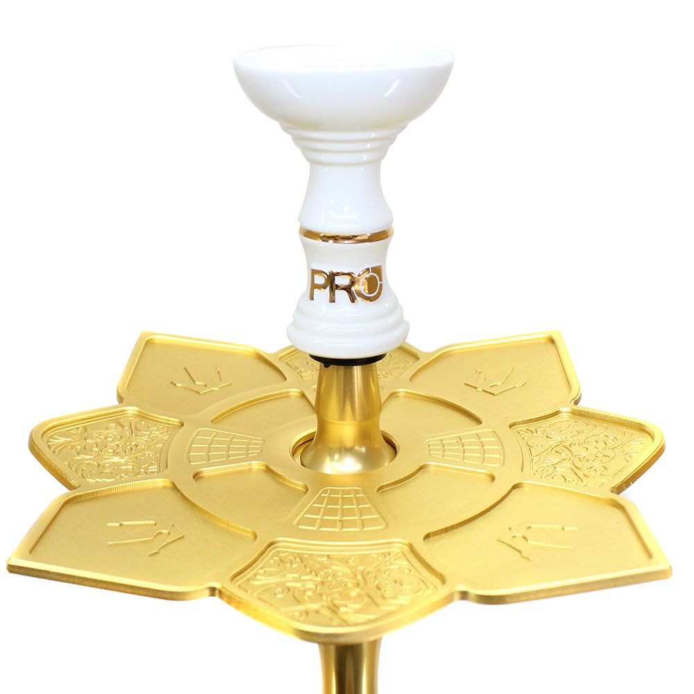 Narguile Grande Mani Sultan Dourado Prato Imperial Dourado Narguile Grande Mani Sultan Dourado Prato Imperial Dourado