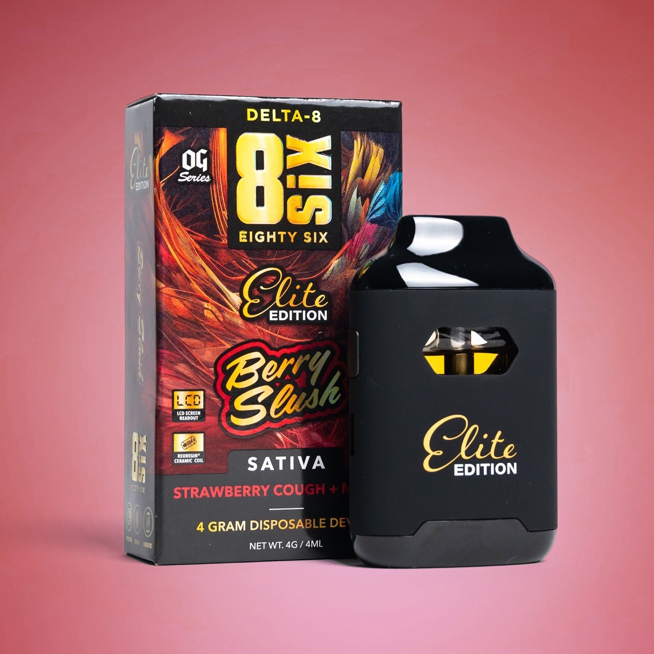 EightSix Berry Slush - Vaporizador Descendável com Sabor