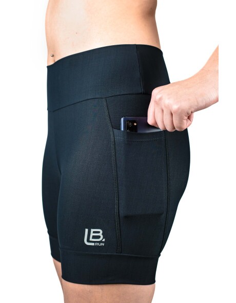 SHORTS DE CORRIDA FEMININO 2 BOLSOS AUTHENTIC