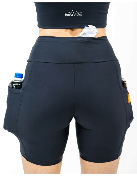 BERMUDA FEMININA DE CORRIDA PULSE ONE - 5 BOLSOS - O MAIOR BOLSO DA CATEGORIA 750ml
