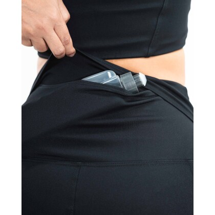 BERMUDA DE CORRIDA FEMININA RUNNING PRO - Forro Antibacteriano - 6 BOLSOS