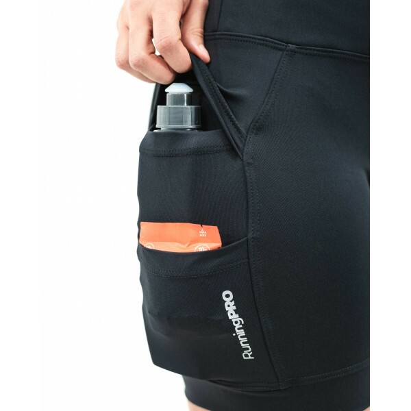 SHORTS DE CORRIDA FEMININA RUNNING PRO - Forro Antibacteriano - 6 BOLSOS