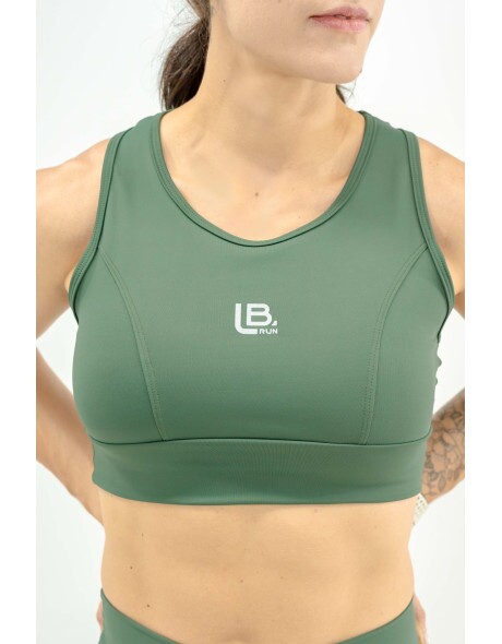 TOP DE CORRIDA LB RUN NEW VERDE-BRINDE FAIXA DE CABE�A VERDE
