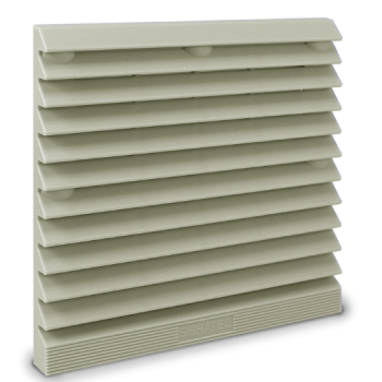 VENEZIANA COM FILTRO PARA VENTILADOR 12X12CM