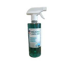 Mximo Limpa Box (Para Box de Vidro, Limpeza rpida e Desengordurante) Frasco 500 mL - Quiminorte