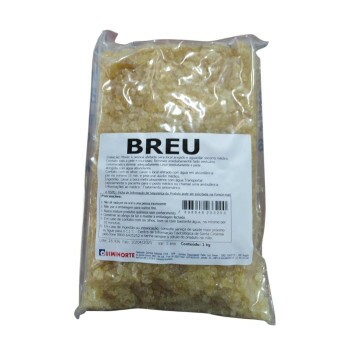 Breu (Colofnia) em Pedras - Pacote 1 Kg - Quiminorte