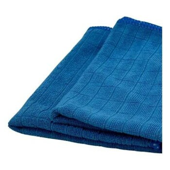 PANO MICROFIBRA QUADRICULADO 28X38 AZUL PECA