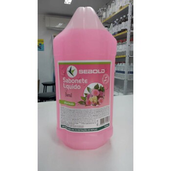 SABONETE LIQUIDO 5 L FLORAL EM PEAD SEBOLD