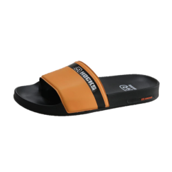 Chinelo Slide Hocks Faixa - Preto Laranja