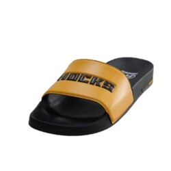 Chinelo Slide Hocks - Preto Amarelo