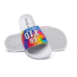 Chinelo Slide Qix - Branco Taidai