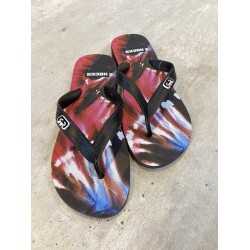 Chinelo Hocks Tie Dye Vermelho