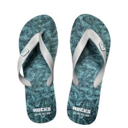 Chinelo Hocks Esponja Branco/Azul
