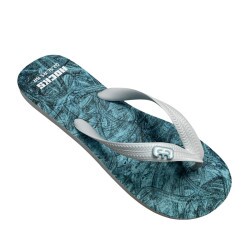 Chinelo Hocks Esponja Branco/Azul