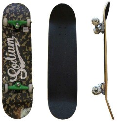Skate Montado Sodium Semi Profissional - Camuflado