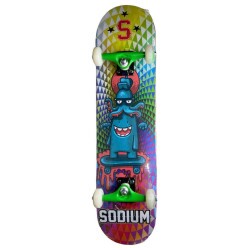 Skate Montado Sodium Semi Profissional - Monstrinho Skatista