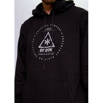 Moletom Fechado Okdok 1231307 - Preto
