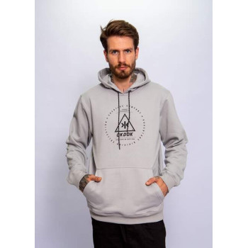 Moletom Fechado Okdok 1231307 Cinza Prata Deepipe A melhor