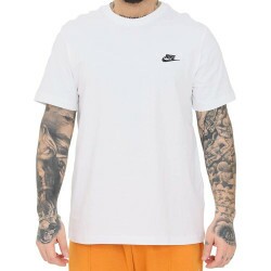 Camiseta Nike AR4997-101 Club Tee - Branco