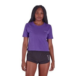 Camiseta Fem Hurley HYTS010578 Silk Line - Roxo