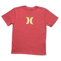 Camiseta Fem Hurley HYTS010728 Icon - Rosa