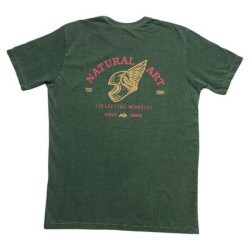 Camiseta Natural Art 251001130 Memories - Verde