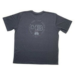 Camiseta Plus Size HB 2410905 - Chumbo