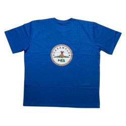 Camiseta Plus Size HB 2410906 - Azul
