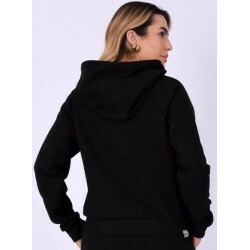 Moletom Fechado Fem Riu Kiu 11102 Giovana - Preto