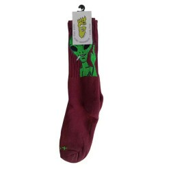 Meia Gnarly Foot Cano Alto - ET Fuck
