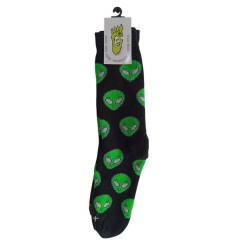 Meia Gnarly Foot Cano Alto - ET Green