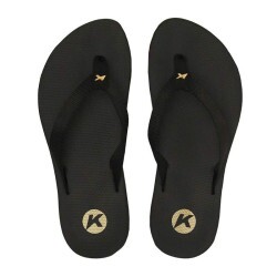 Chinelo Fem Kenner Kyra Slim - Preto