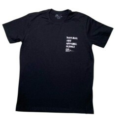 Camiseta Natural Art 25100022 Supply CO - Preto