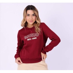 Moletom Careca Fem Riu Kiu 11099 - Bord