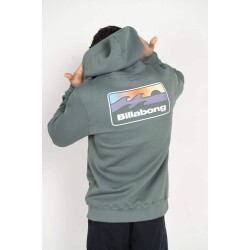 Moletom Fechado Billabong B422A0163 Runner - Verde Escuro