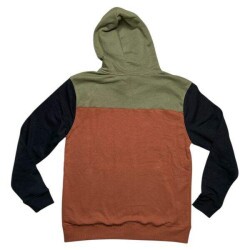 Moletom Aberto Hurley HYBL020233 Block - Marrom