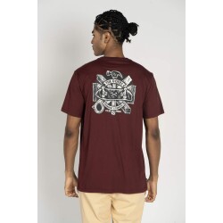 Camiseta Element E471A0860 Supply - Vinho