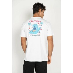 Camiseta Billabong B471A1082 Olas Falsas - Branco