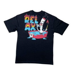 Camiseta Federal Art 16781 Oversized - Preto