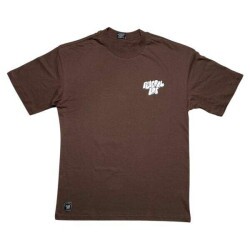 Camiseta Federal Art 16784 Oversized - Marrom